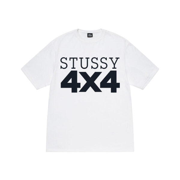 4x4 Tee White