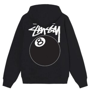 8 Ball Hoodie Black