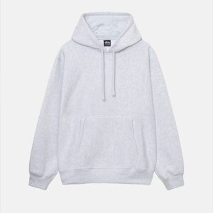 Gray Applique Hoodie