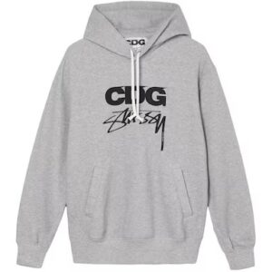 CDG x Stussy Hooded Sweatshirt