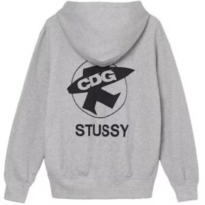 CDG x Stussy Hooded Sweatshirt