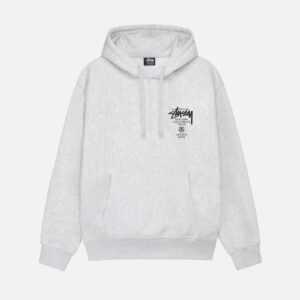 Sweat A Capuche Stussy World Tour Blanc