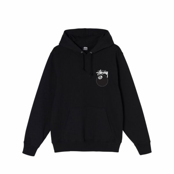 8 Ball Zip Hoodie Black