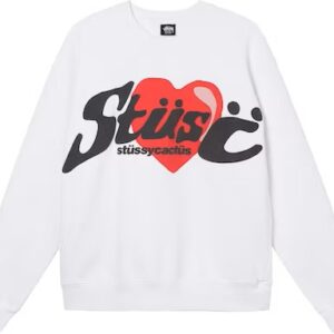 Stussy X CPFM Heart Crewneck Sweatshirt