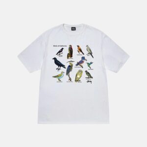 White California Birds T-Shirt