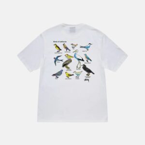 White California Birds T-Shirt