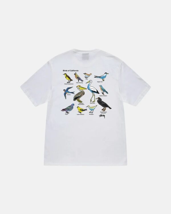 White California Birds T-Shirt